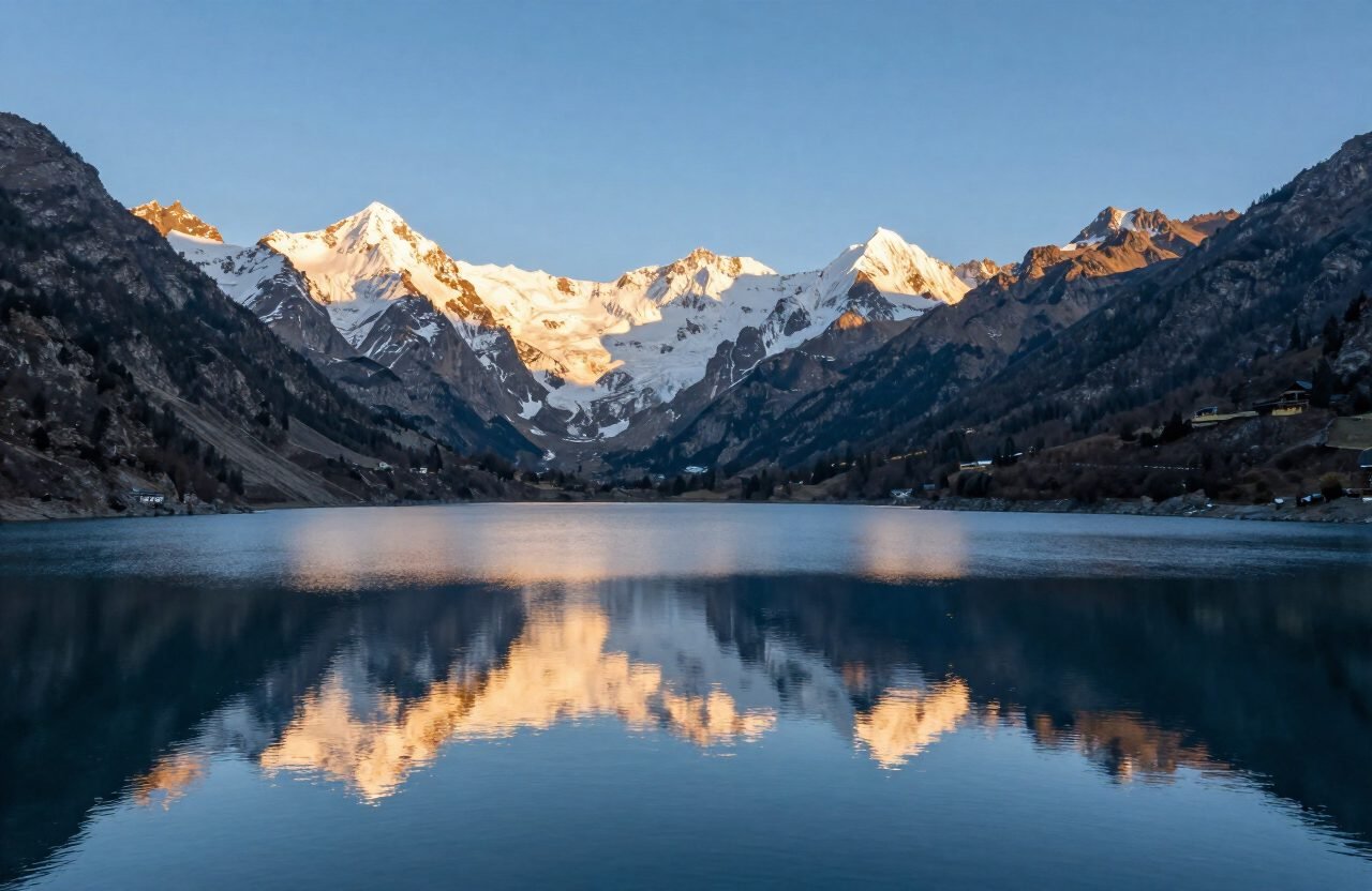 Calm mountain lake at sunrise, representing the restorative, whole-person approach to brain fatigue and brain fog at Neurogenics Brain Fatigue Clinic